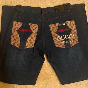 Men’s GUCCI Logo jeans